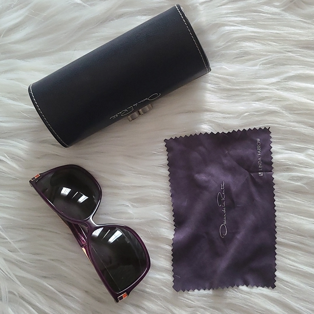 Oscar de la Renta x Linda Farrow collab - Sunglasses - Picture 2 of 13